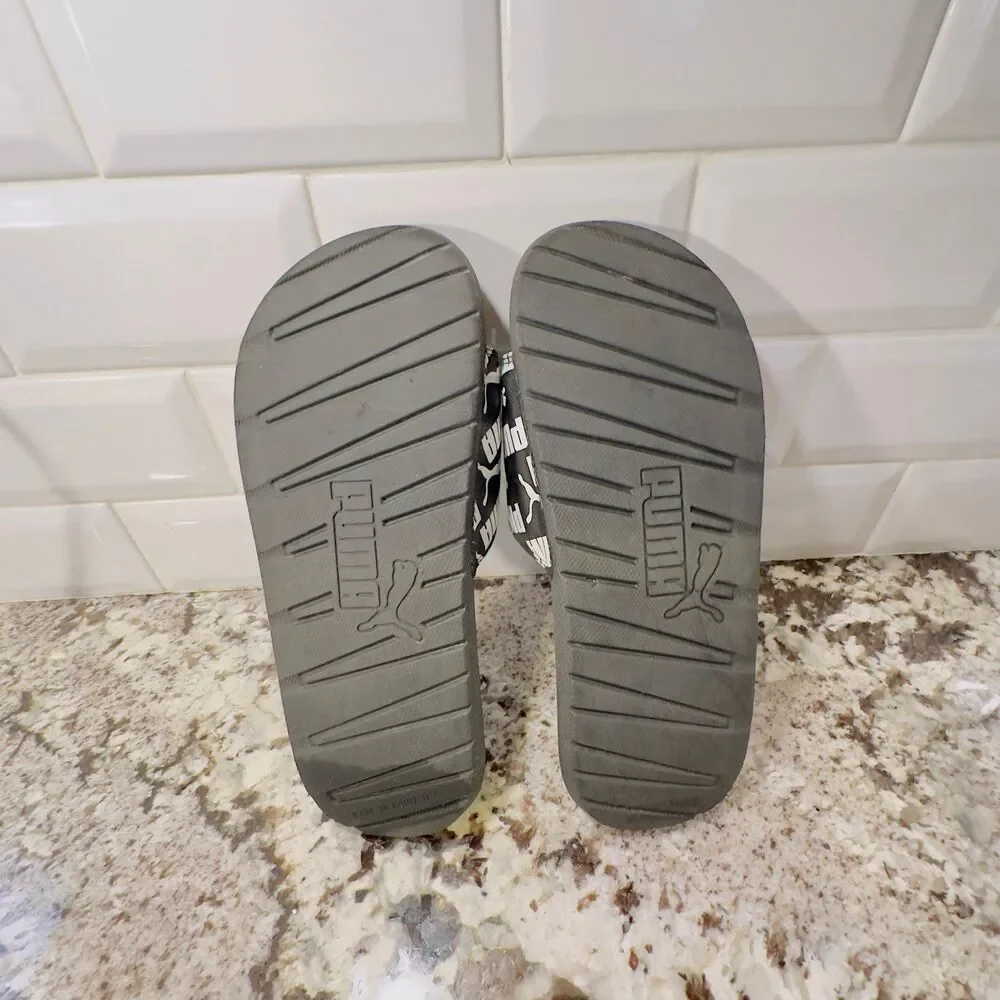 Puma Cool Cat Bold Boys' Slide Sandal Black